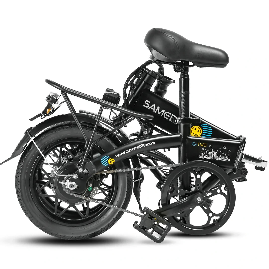 SAMEBIKE YINYU14 14" 36V 7.8Ah Battery 350W Motor Max Speed 30KM/H Portable Foldable Commuter Electric Bike