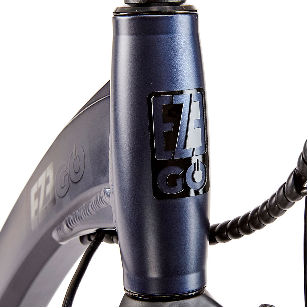 Ezego Step NX 700 City Electric Bike - Matt metallic blue
