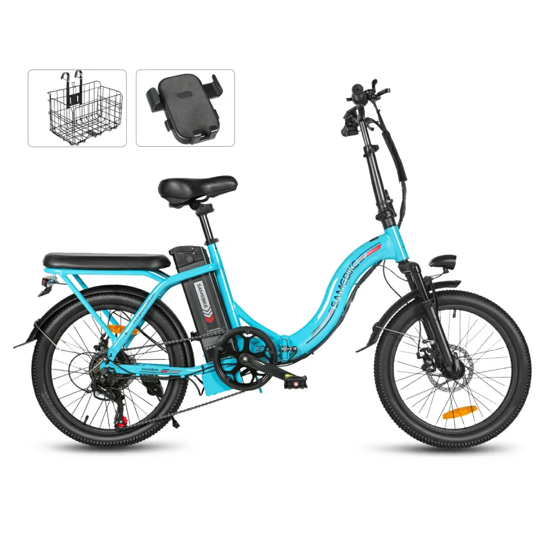 SAMEBIKE CY20 20 inches 350W Motor 36V 12Ah Battery Portable Commuter Electric Bike