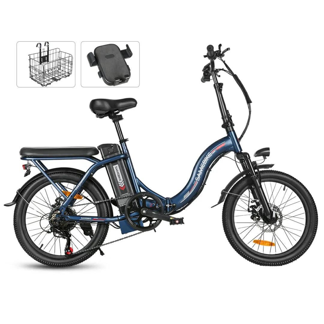 SAMEBIKE CY20 20 inches 350W Motor 36V 12Ah Battery Portable Commuter Electric Bike
