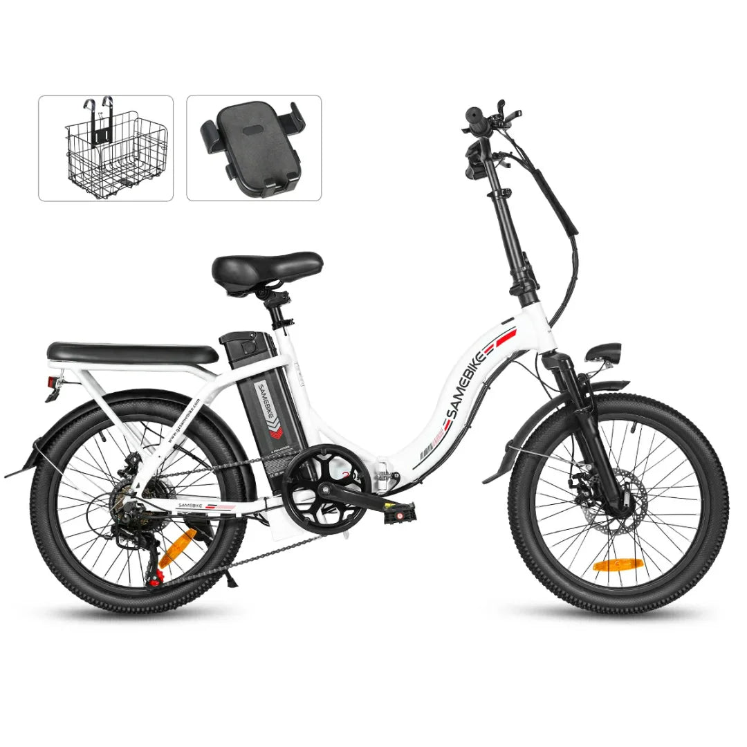 SAMEBIKE CY20 20 inches 350W Motor 36V 12Ah Battery Portable Commuter Electric Bike
