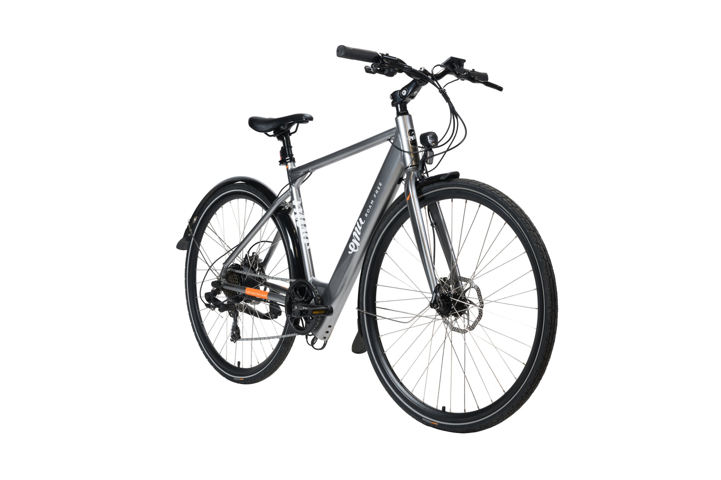 The Evo Crossbar Electric Bike - 7Ah / 252Wh, Grey