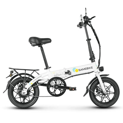 SAMEBIKE YINYU14 14" 36V 7.8Ah Battery 350W Motor Max Speed 30KM/H Portable Foldable Commuter Electric Bike