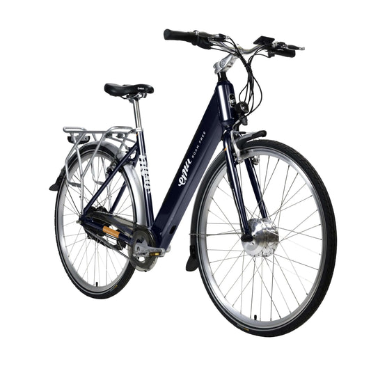 Emu Classic Step Through Electric Bike - 14.5Ah / 522Wh, Navy Blue