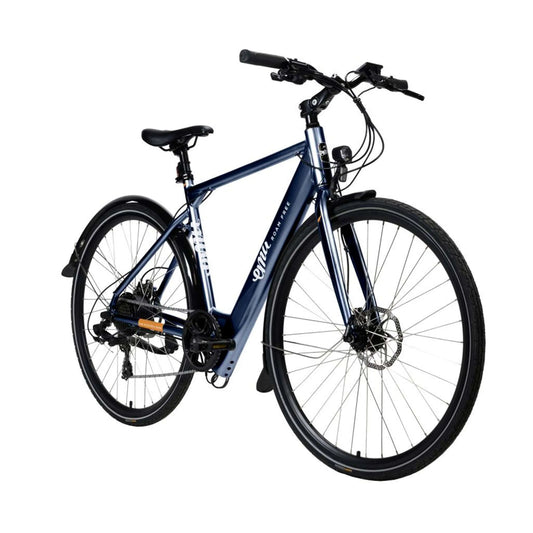 The Evo Crossbar Electric Bike - 7Ah / 252Wh, Blue