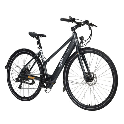 The Evo Step Through Electric Bike - 10.4Ah / 374Wh, Grey