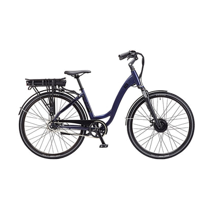 Ezego Step NX 700 City Electric Bike - Matt metallic blue