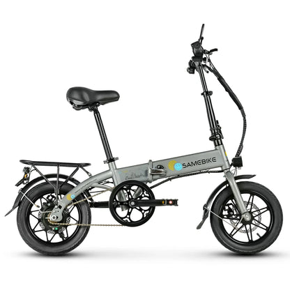 SAMEBIKE YINYU14 14" 36V 7.8Ah Battery 350W Motor Max Speed 30KM/H Portable Foldable Commuter Electric Bike