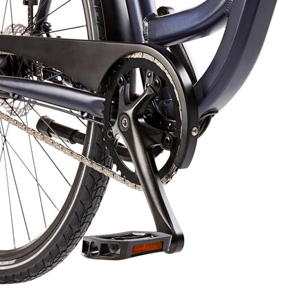 Ezego Step NX 700 City Electric Bike - Matt metallic blue
