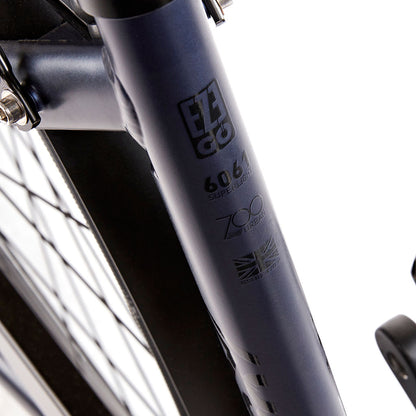 Ezego Step NX 700 City Electric Bike - Matt metallic blue
