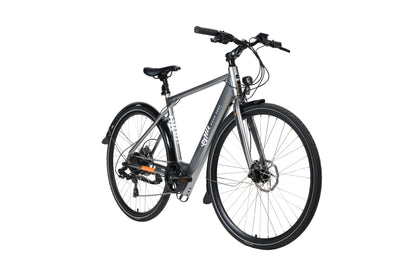 The Evo Crossbar Electric Bike - 7Ah / 252Wh, Grey