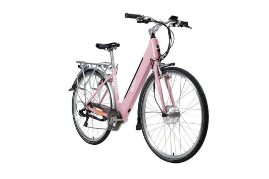 Emu Classic Step Through Electric Bike - 14.5Ah / 522Wh, Fuschia